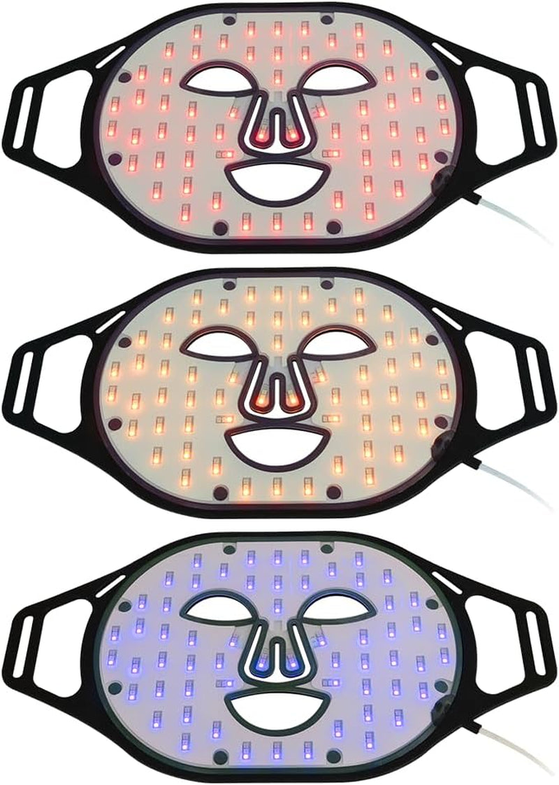 Revitalize Your Skin with the LED Face Mask: 4-Color Light Therapy for Ultimate Facial Rejuvenation